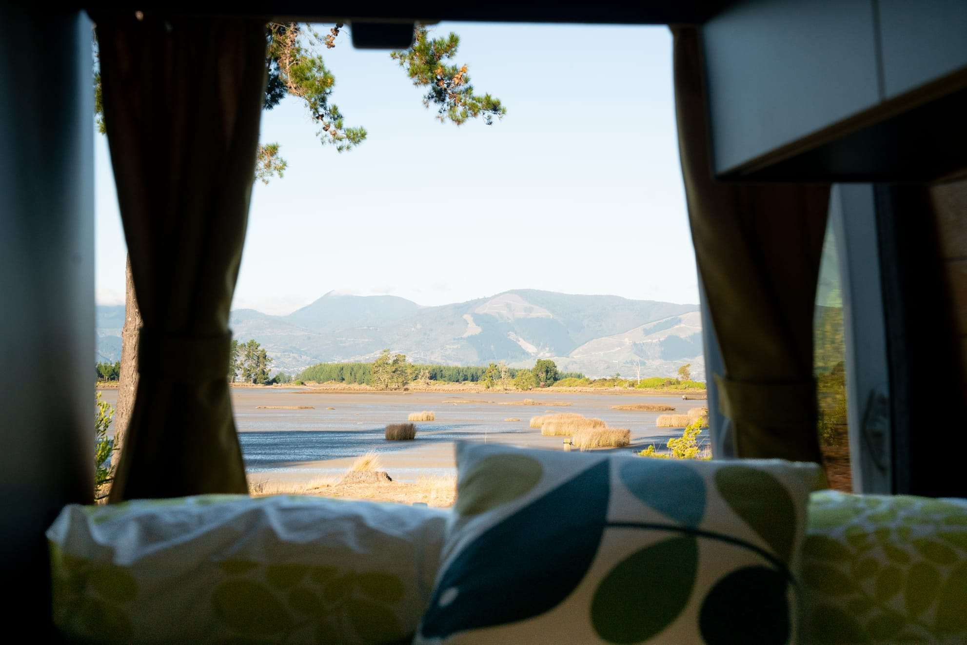 View from the camper
