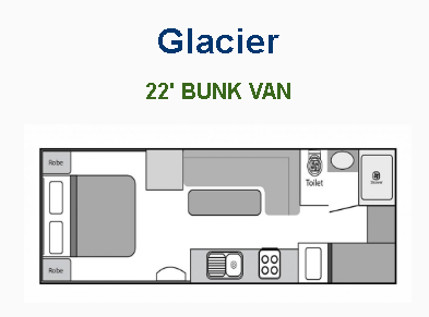 Glacier floor plan